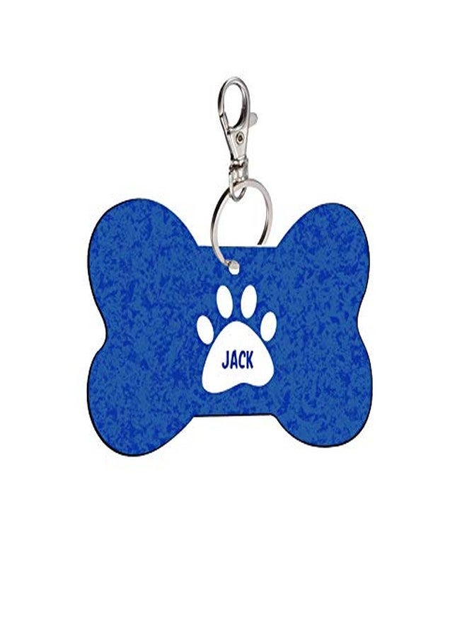 Sky Trends Bone Shape Collar Locket/Pendant for Dogs & Puppy -544, Multicolour, Medium, 1 Count - Jack